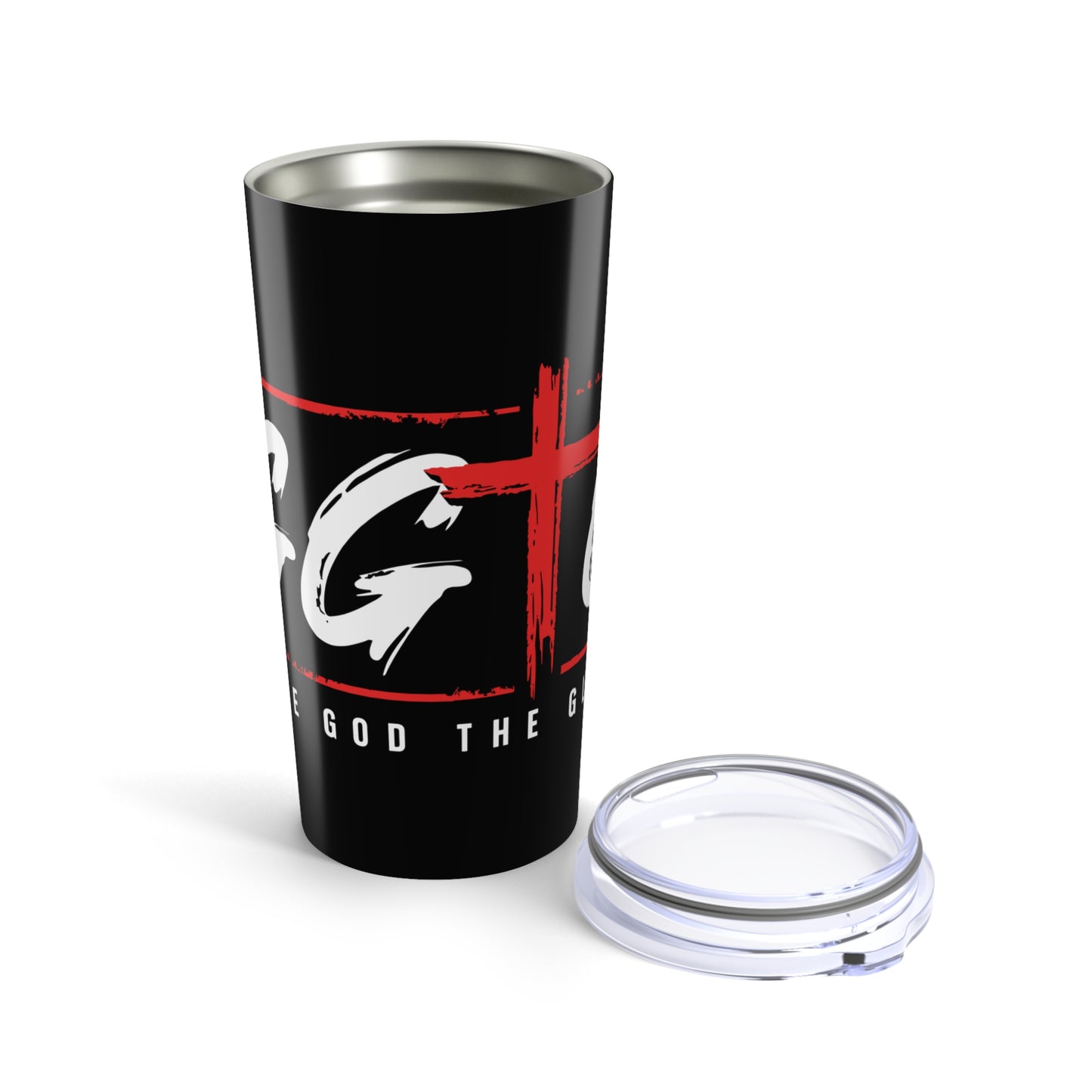 20 oz Inspirational Tumbler - Give God the Glory - Share Your Story Travel Mug