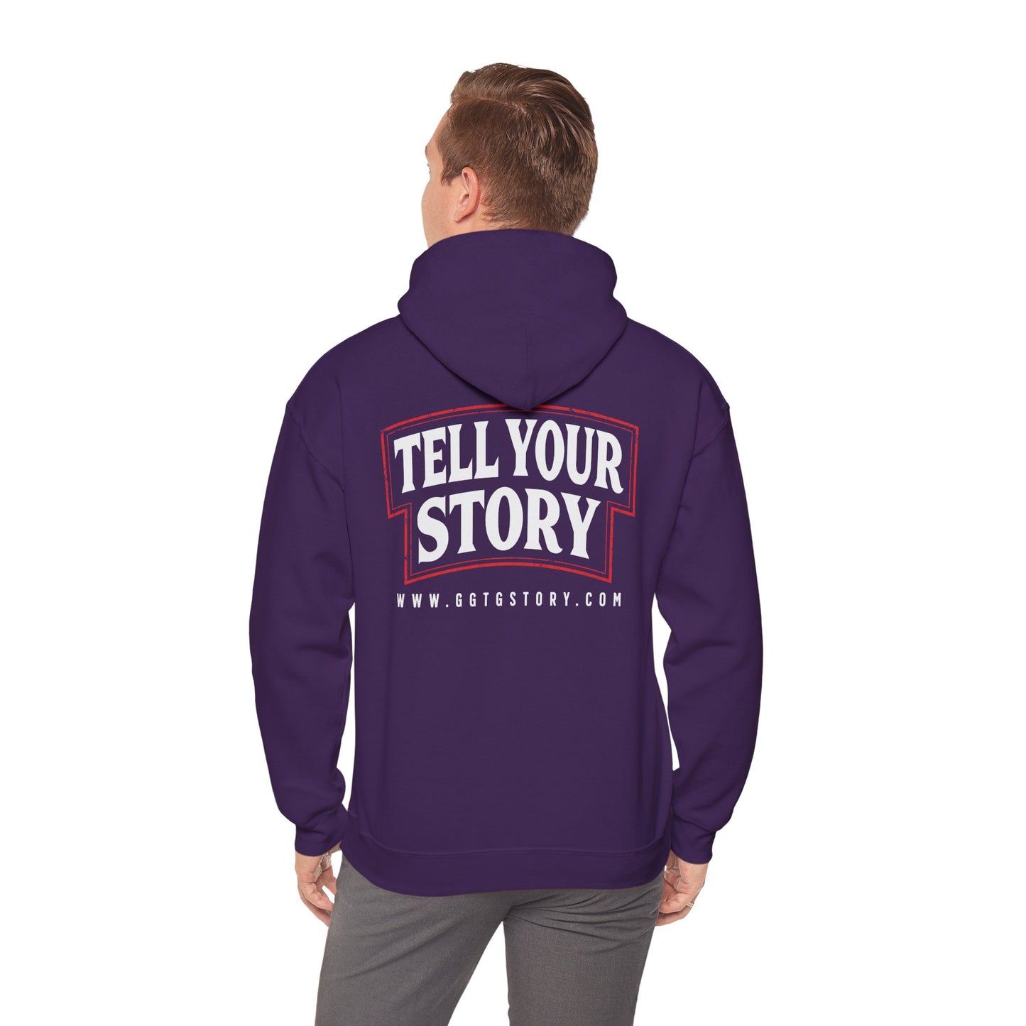 Give God the Glory Unisex Hooded Sweatshirt - Inspirational Comfort Wear