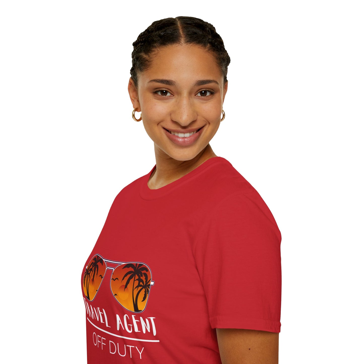 Travel Agent T-Shirt — "Off Duty - Travel Agent" Graphic Tee