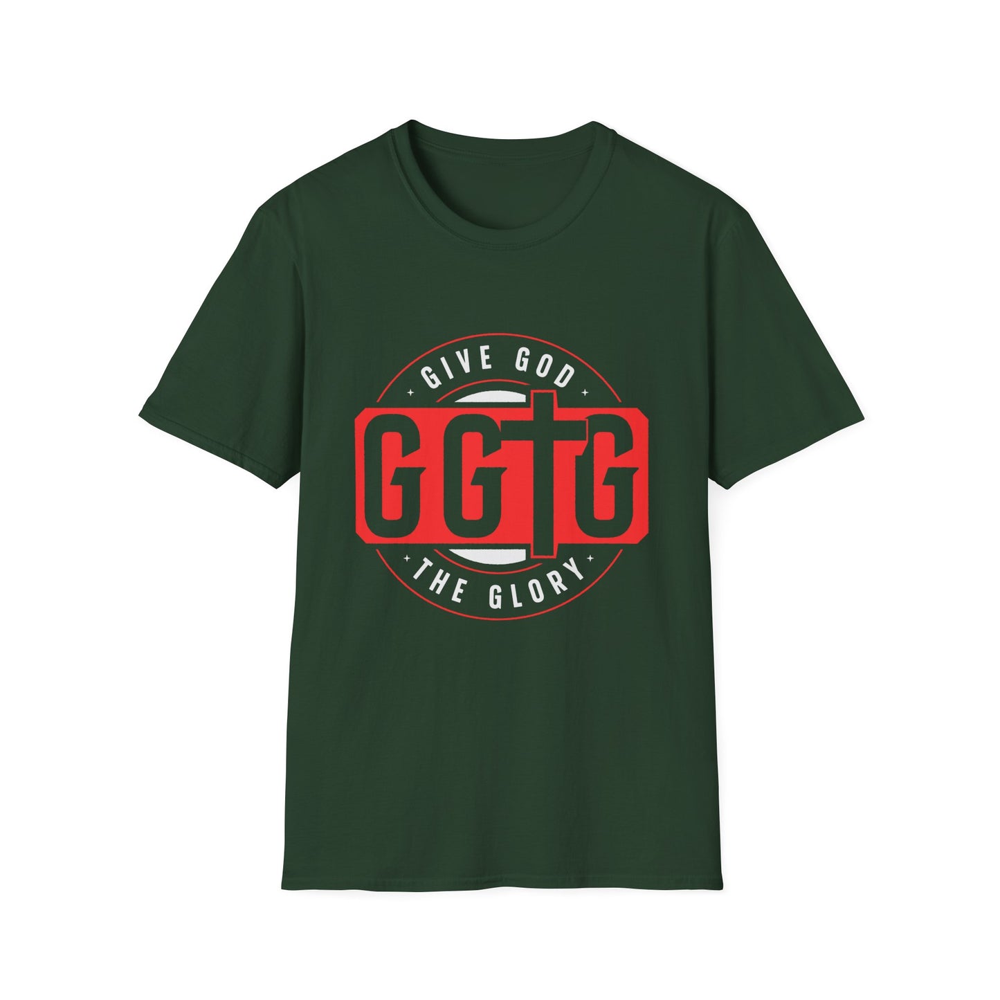 Unisex Softstyle T-Shirt - 'Give God the Glory & Tell Your Story' Inspirational Tee