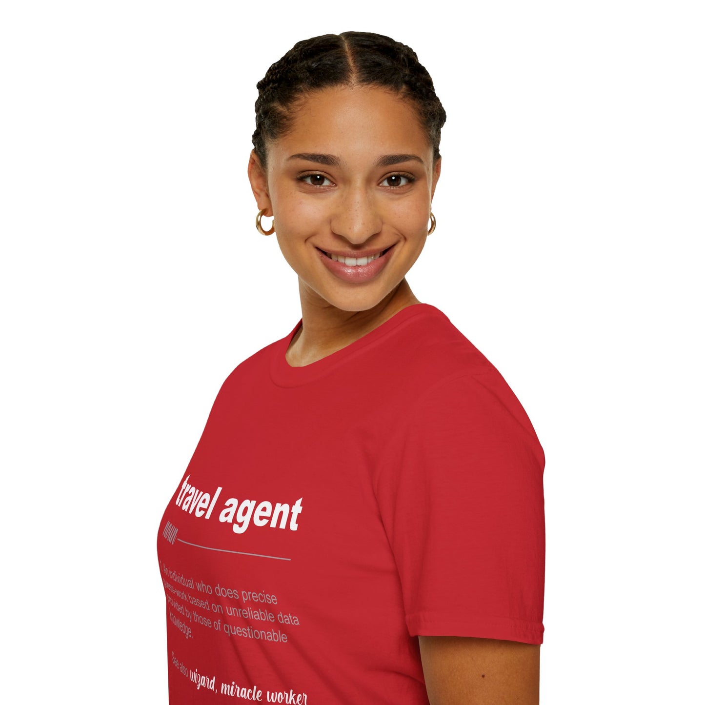 Travel Agent T-Shirt — "Noun - Travel Agent" Graphic Tee