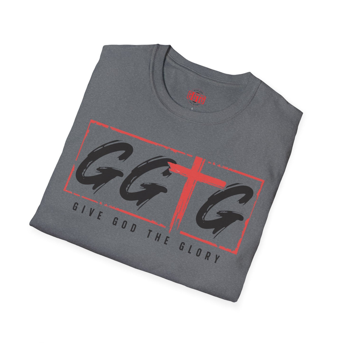 Unisex Inspirational T-Shirt - 'Give God the Glory' & 'Tell Your Story'
