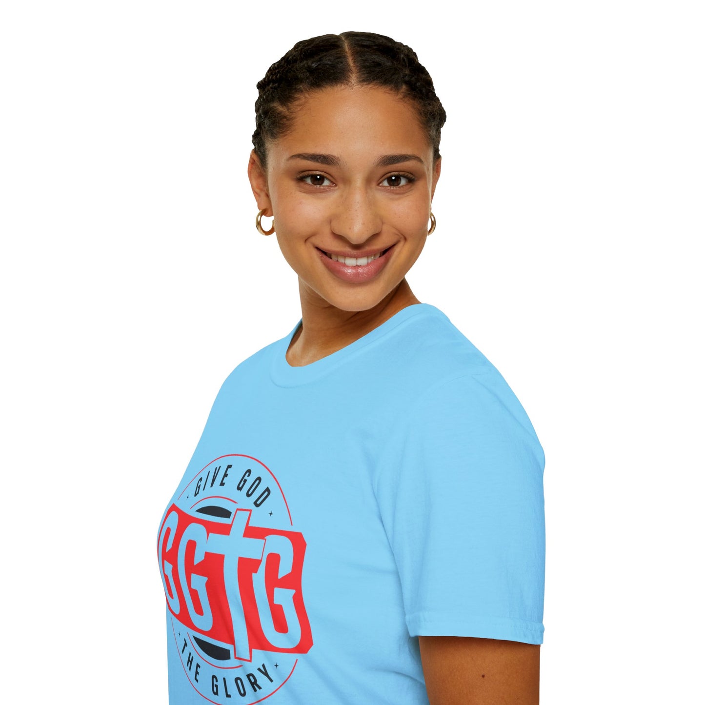 Inspirational Unisex T-Shirt - "Give God The Glory" & "Tell Your Story"