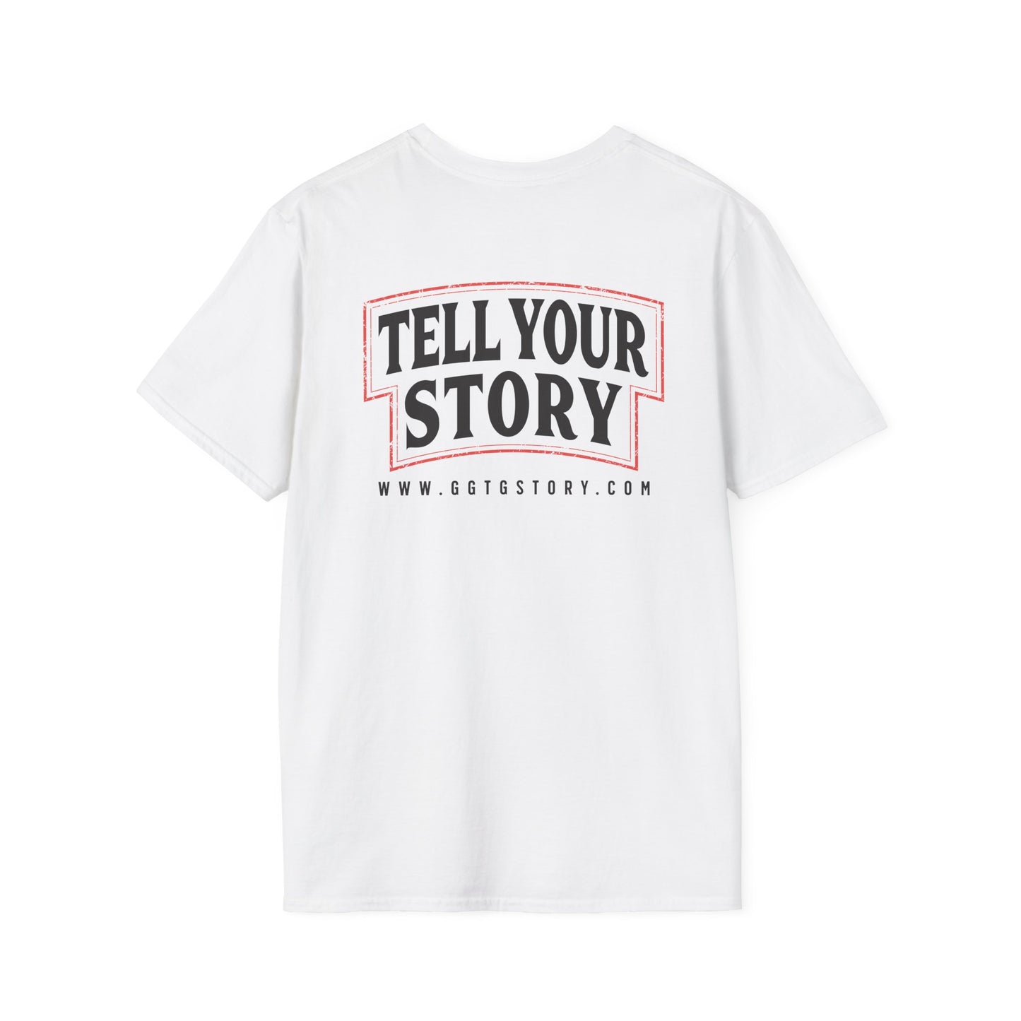 Unisex Inspirational T-Shirt - 'Give God the Glory' & 'Tell Your Story'