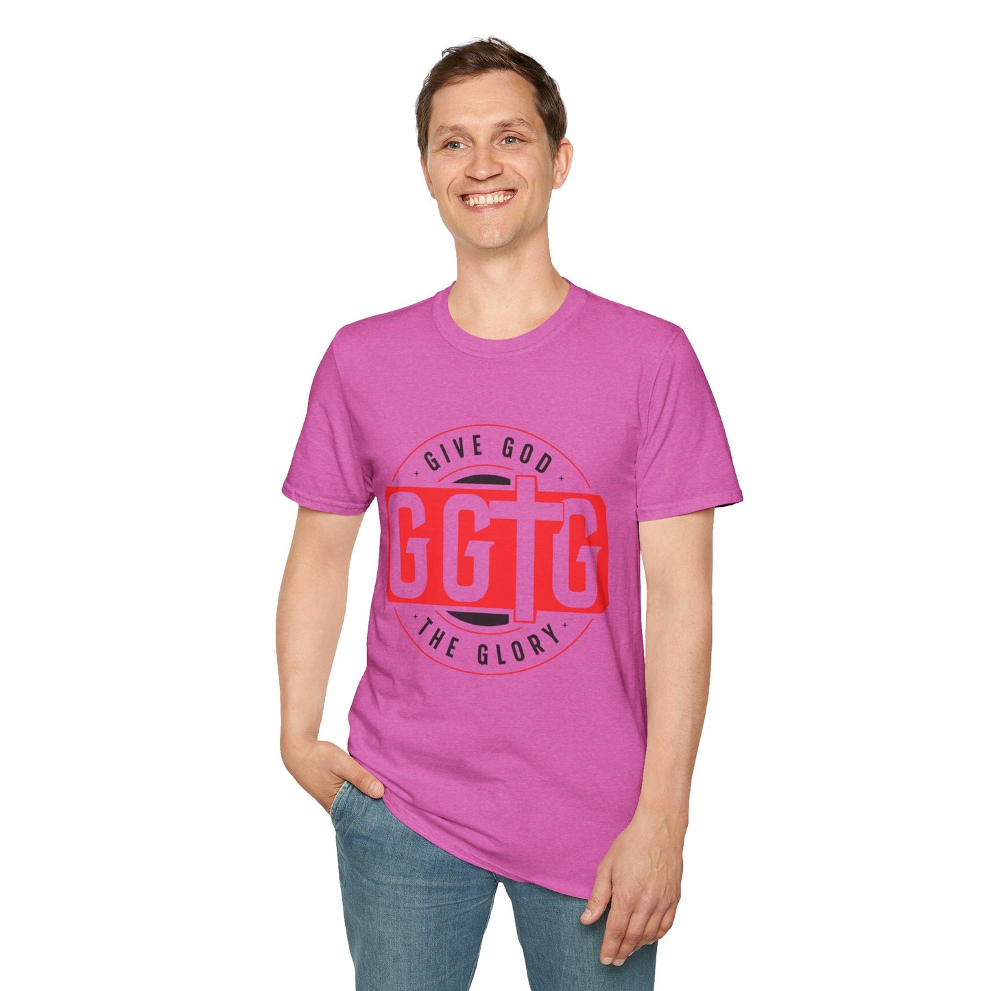Inspirational Unisex T-Shirt - "Give God The Glory" & "Tell Your Story"