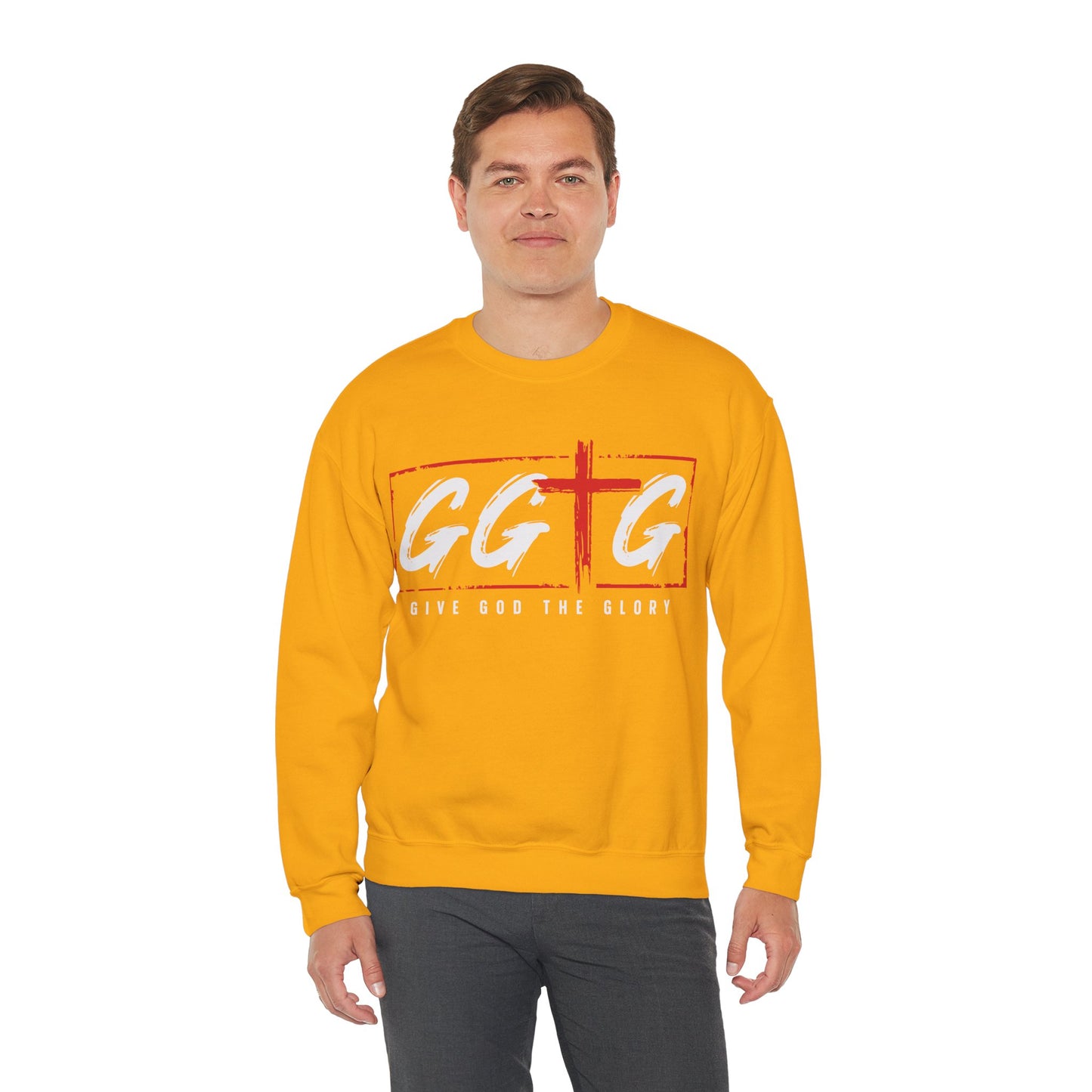 Inspiring Unisex Crewneck Sweatshirt - "Tell Your Story" Design