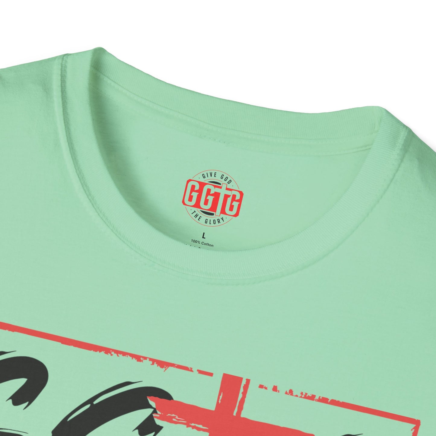 Unisex Inspirational T-Shirt - 'Give God the Glory' & 'Tell Your Story'
