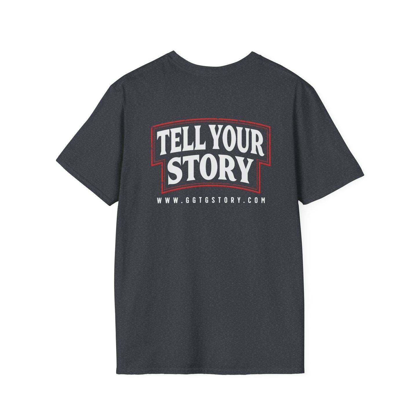 Unisex Softstyle T-Shirt - 'Give God the Glory & Tell Your Story' Inspirational Tee