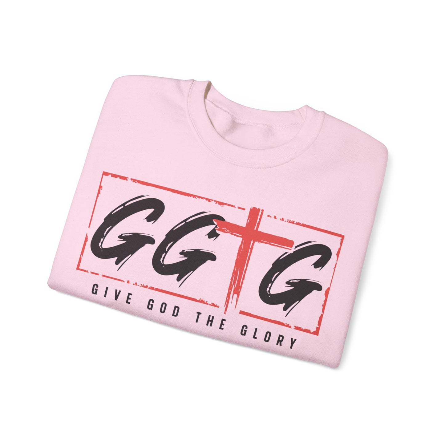 Unisex Crewneck Sweatshirt - "Give God the Glory" & "Tell Your Story" Design