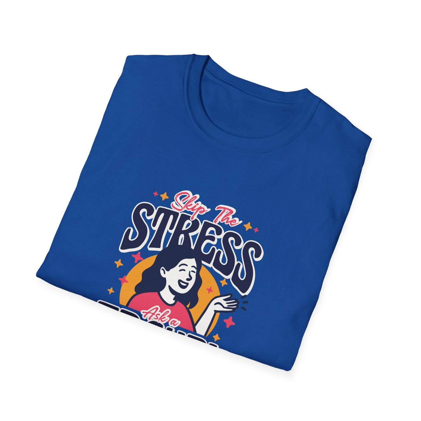 Travel Agent T-Shirt — " Skip the Stress Call a Travel Agent" Graphic Tee