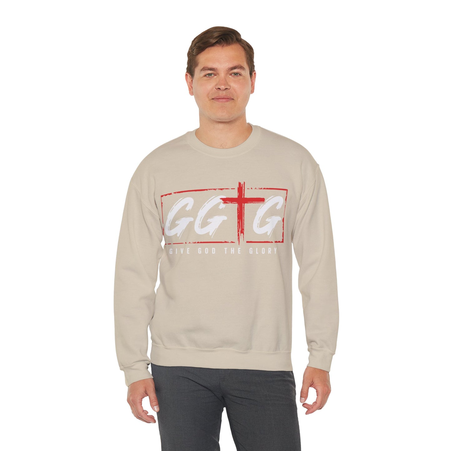 Inspiring Unisex Crewneck Sweatshirt - "Tell Your Story" Design