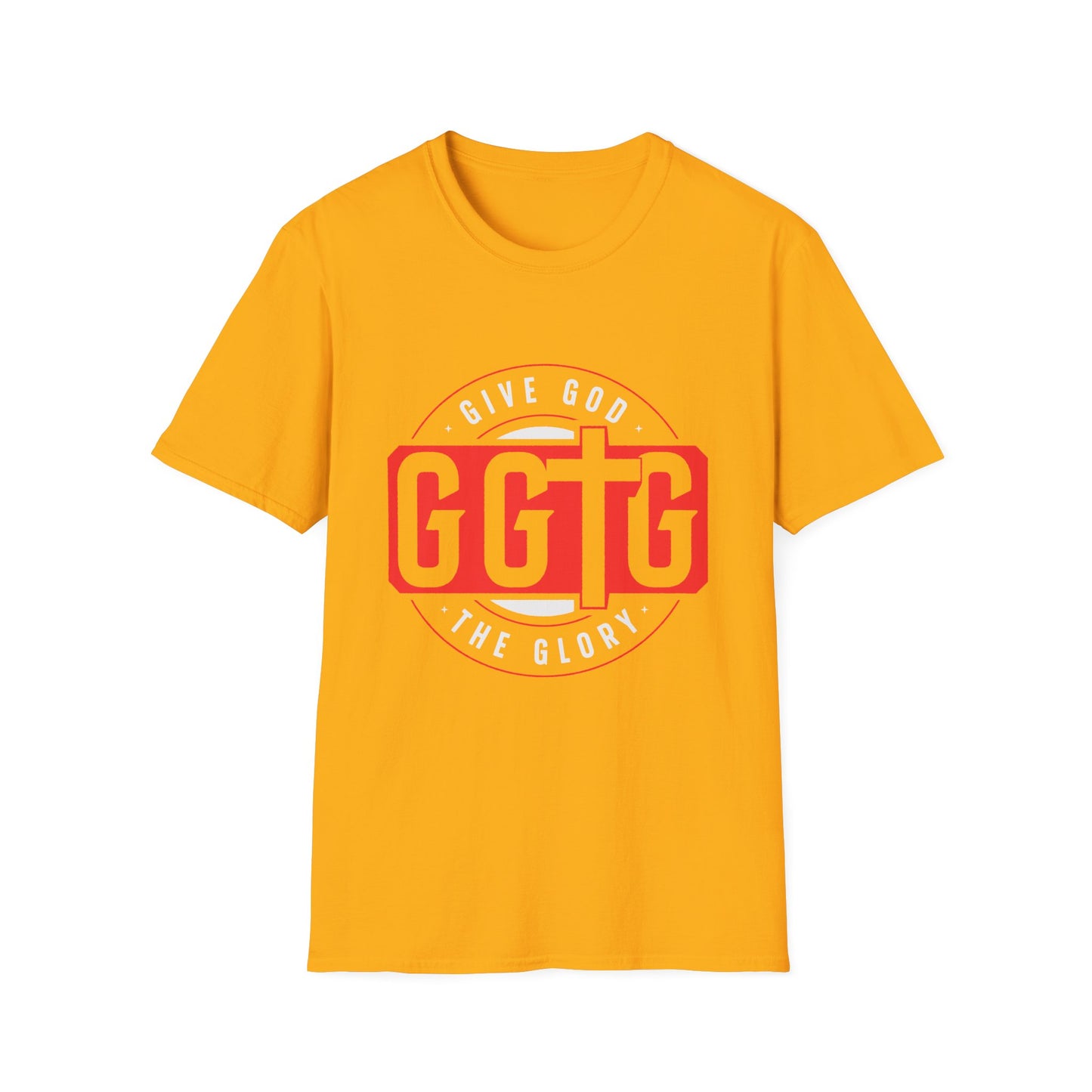 Unisex Softstyle T-Shirt - 'Give God the Glory & Tell Your Story' Inspirational Tee