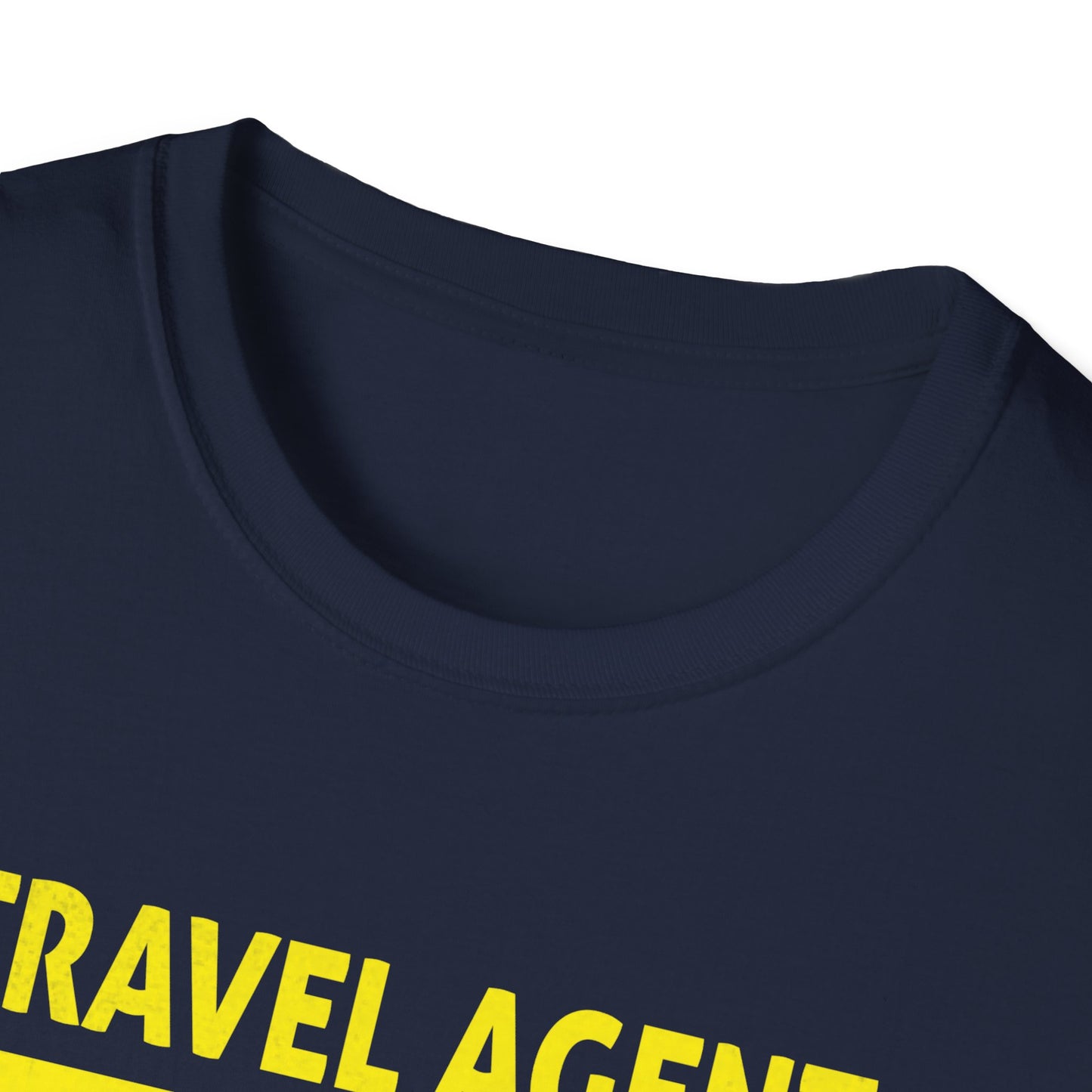 Travel Agent T-Shirt — "Warning - Travel Agent" Graphic Tee