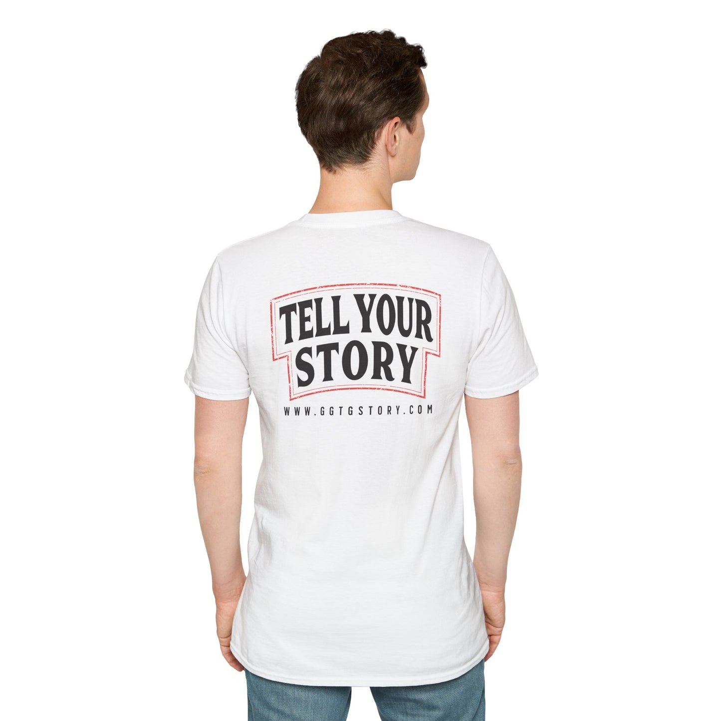 Inspirational Unisex T-Shirt - "Give God The Glory" & "Tell Your Story"