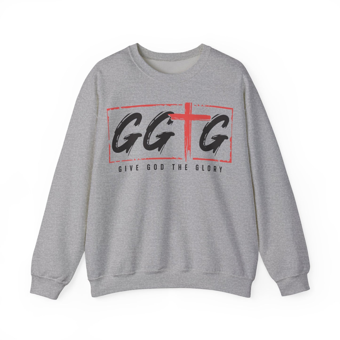 Unisex Crewneck Sweatshirt - "Give God the Glory" & "Tell Your Story" Design