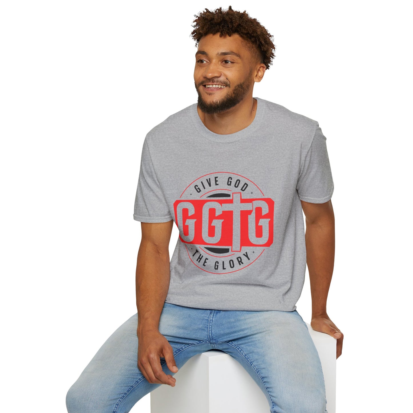 Inspirational Unisex T-Shirt - "Give God The Glory" & "Tell Your Story"