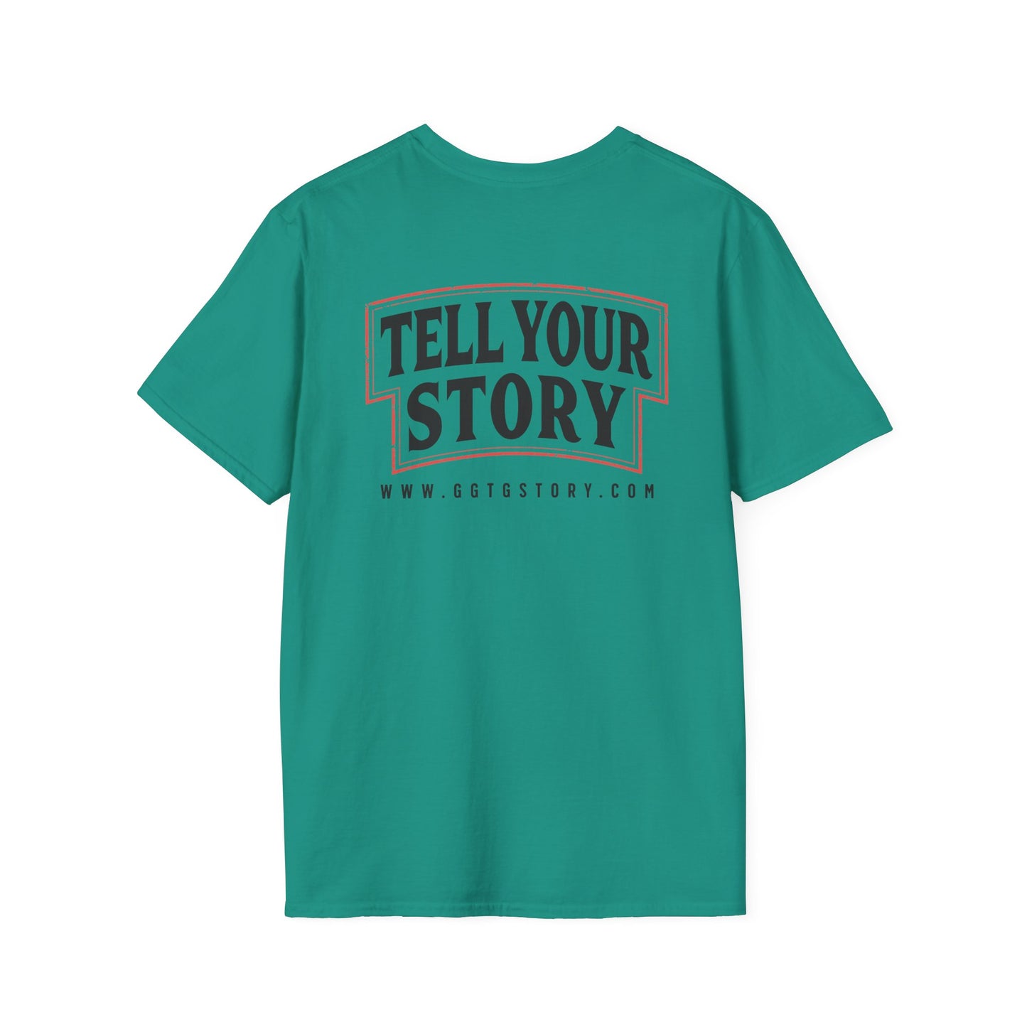 Unisex Inspirational T-Shirt - 'Give God the Glory' & 'Tell Your Story'