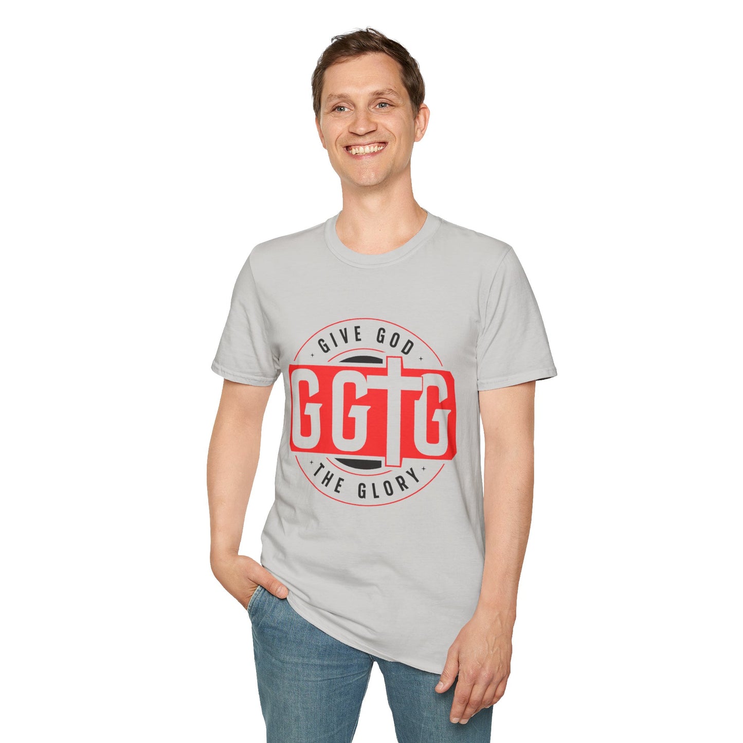Inspirational Unisex T-Shirt - "Give God The Glory" & "Tell Your Story"