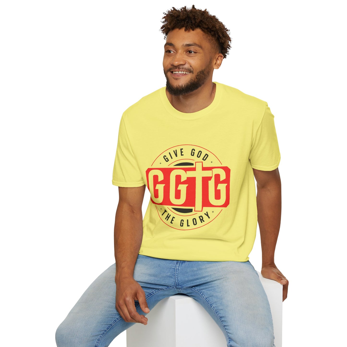 Inspirational Unisex T-Shirt - "Give God The Glory" & "Tell Your Story"