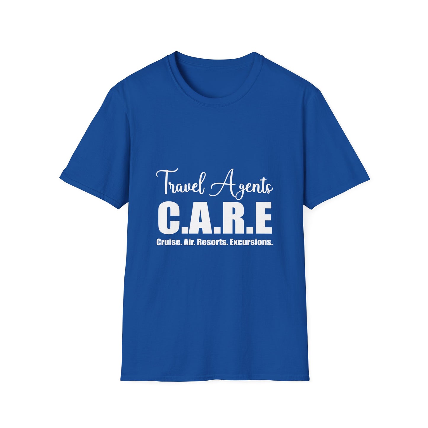 Travel Agent T-Shirt — " CARE Travel Agent" Graphic Tee