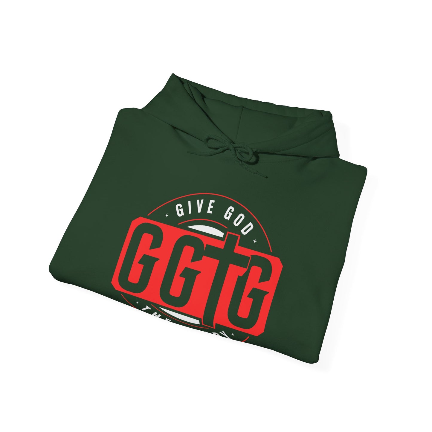 Give God the Glory Unisex Hooded Sweatshirt - Inspirational Comfort Wear
