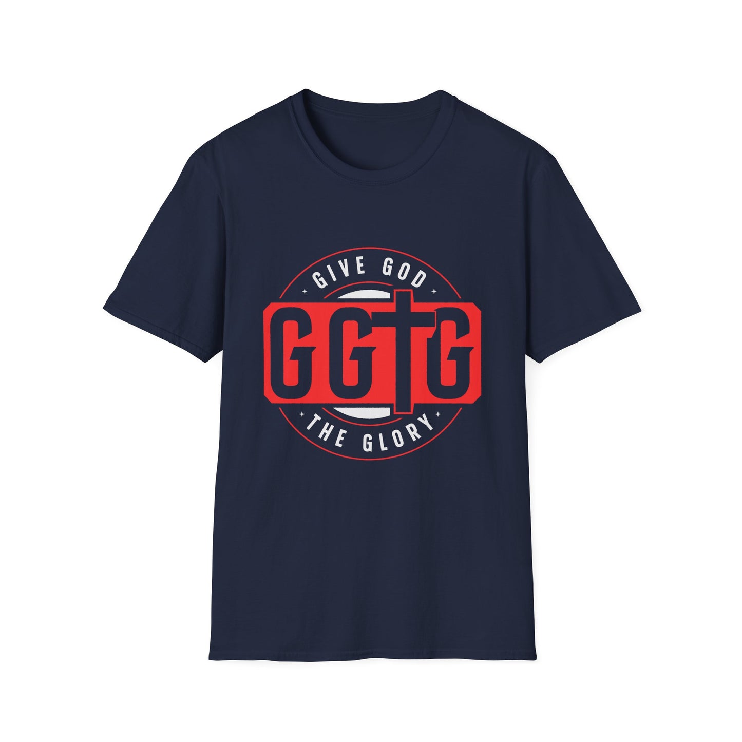 Unisex Softstyle T-Shirt - 'Give God the Glory & Tell Your Story' Inspirational Tee