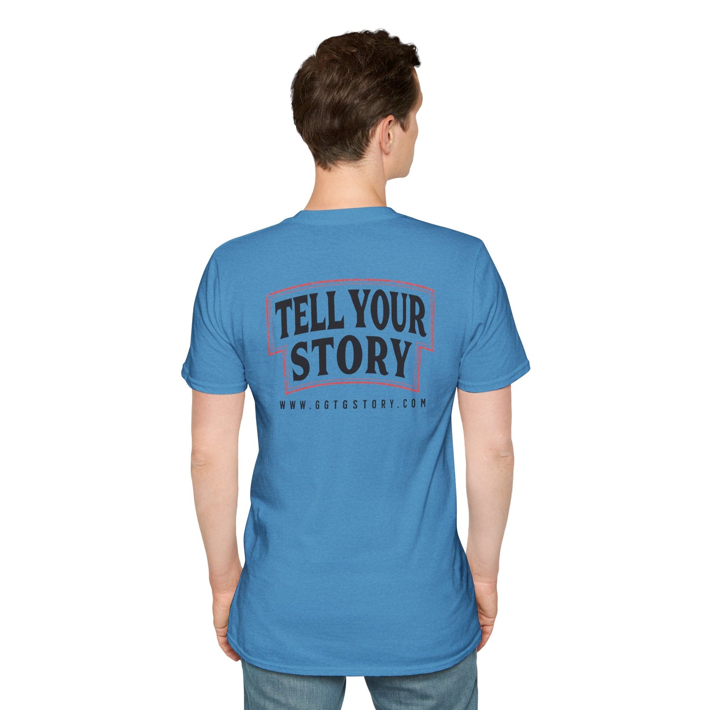 Inspirational Unisex T-Shirt - "Give God The Glory" & "Tell Your Story"