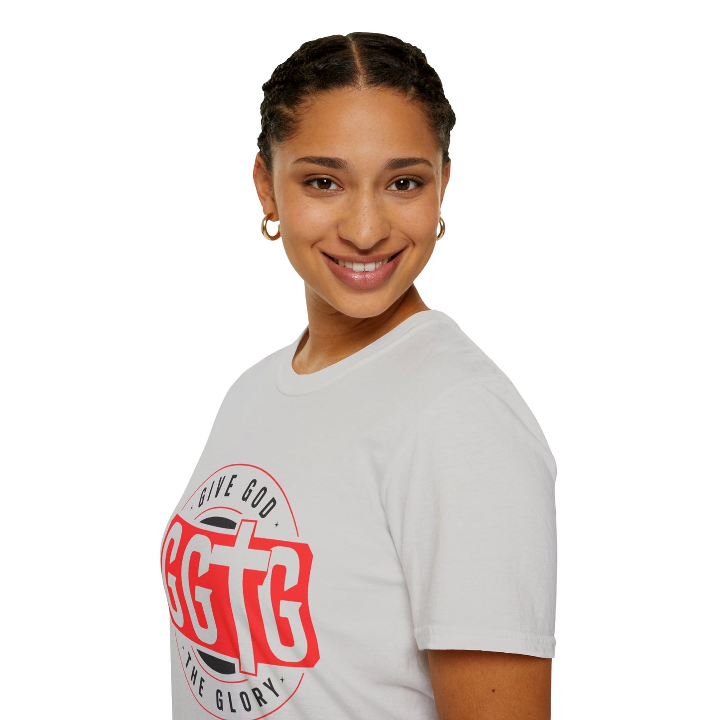Inspirational Unisex T-Shirt - "Give God The Glory" & "Tell Your Story"