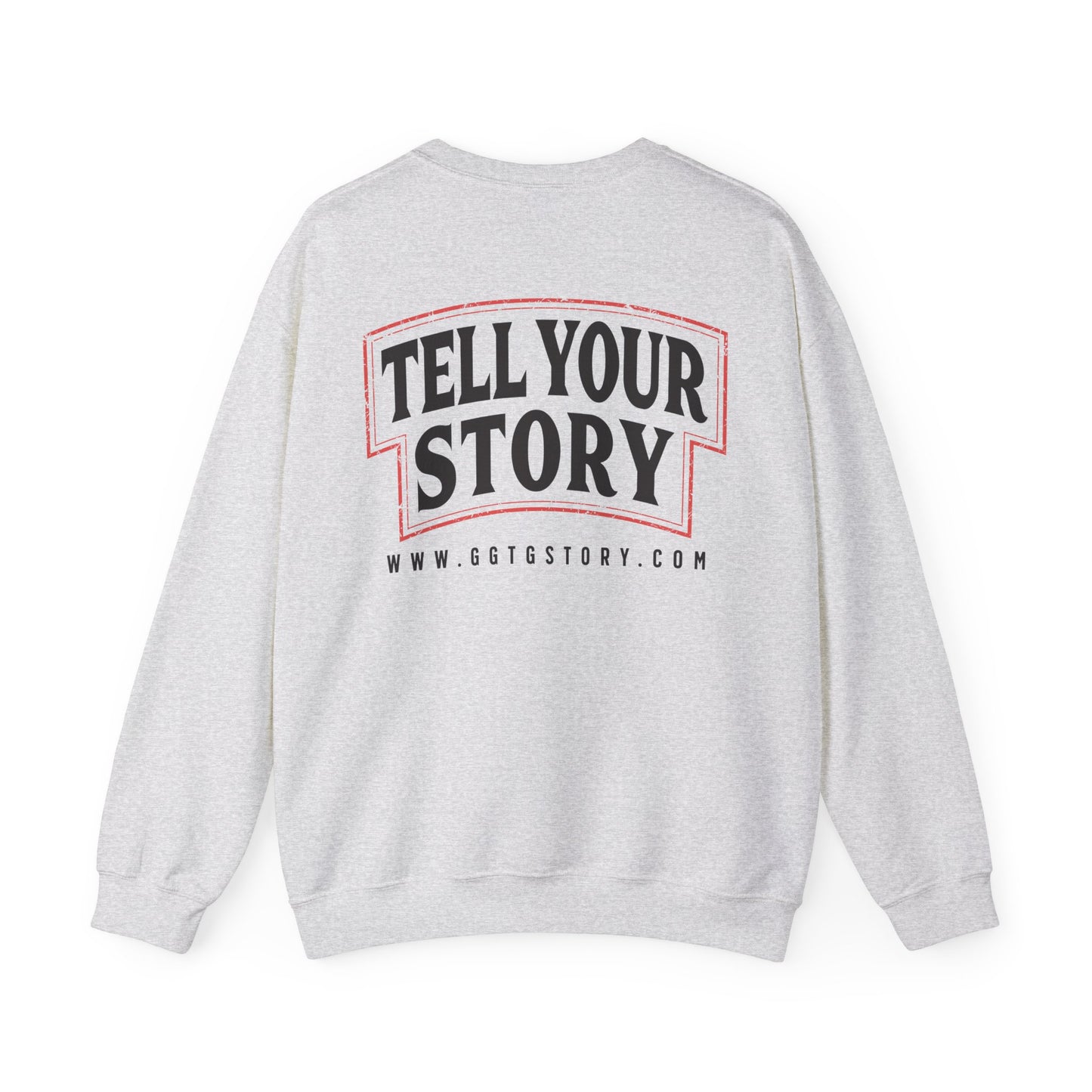 Unisex Crewneck Sweatshirt - "Give God the Glory" & "Tell Your Story" Design