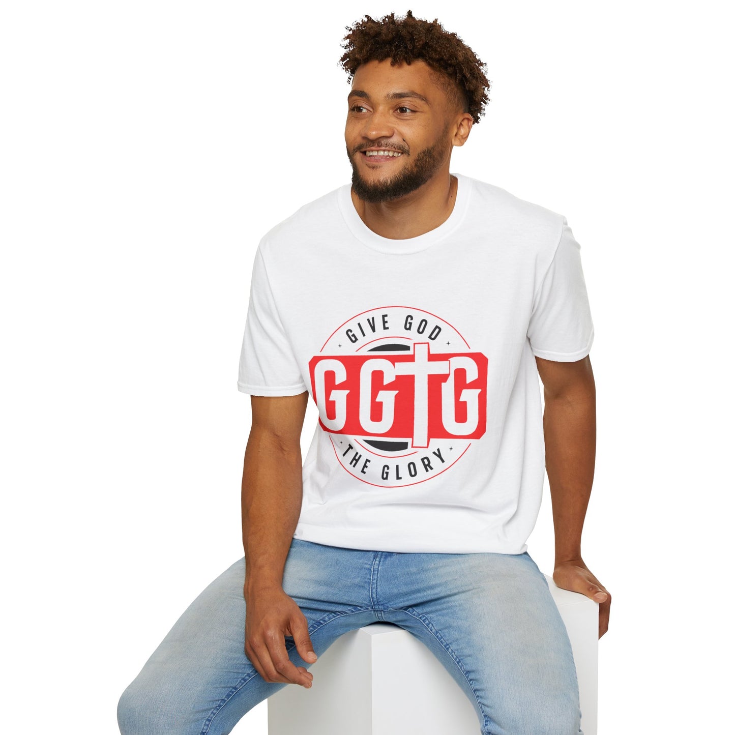 Inspirational Unisex T-Shirt - "Give God The Glory" & "Tell Your Story"