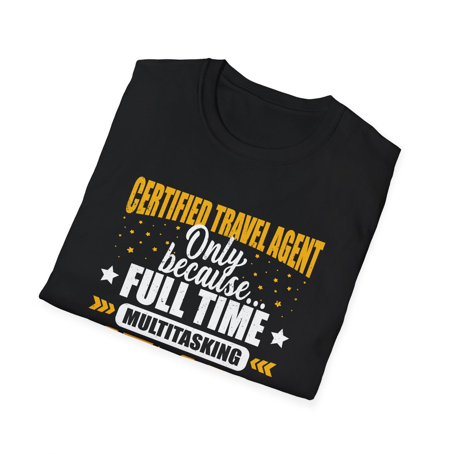 Travel Agent T-Shirt — "Ninja - Travel Agent" Graphic Tee