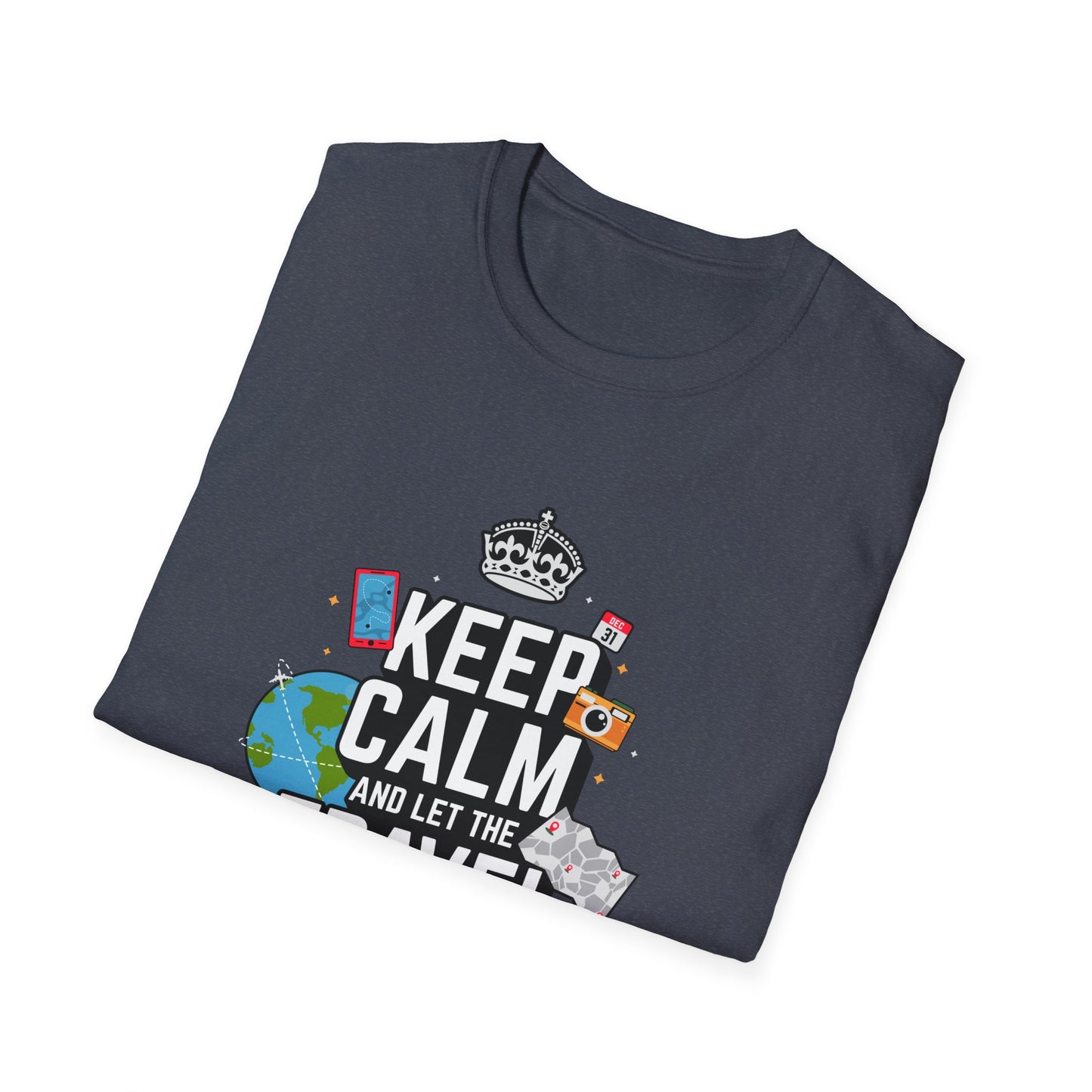 Travel Agent T-Shirt — "Keep Calm Travel Agent" Graphic Tee