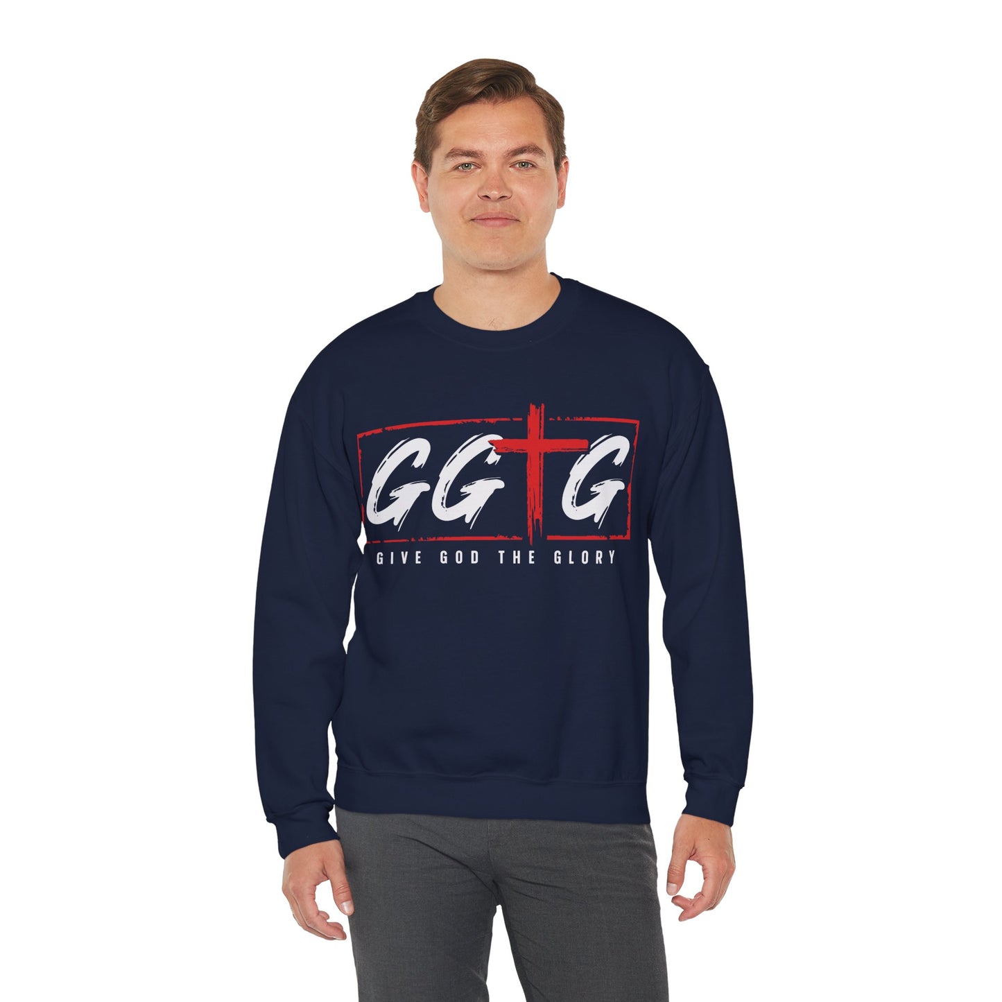 Inspiring Unisex Crewneck Sweatshirt - "Tell Your Story" Design