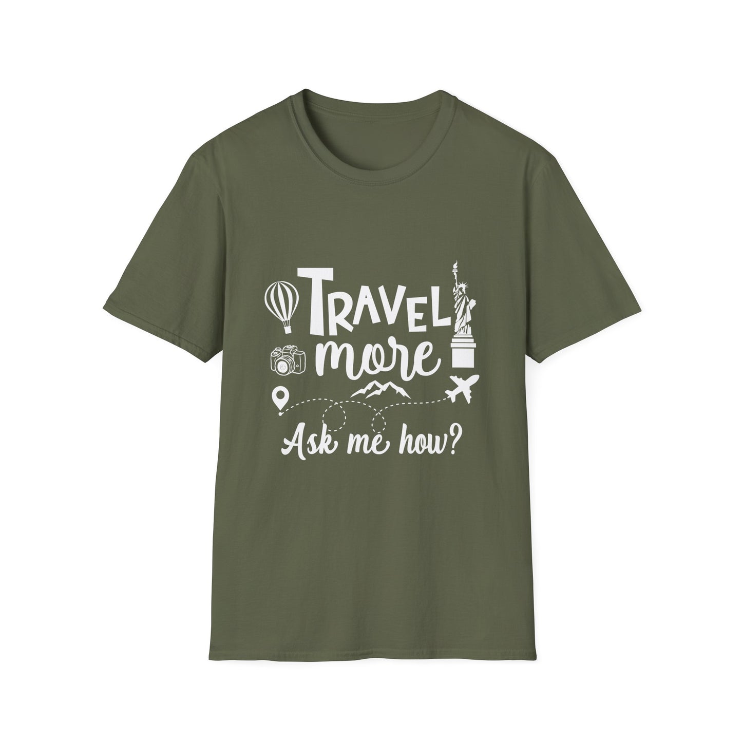 Travel Agent T-Shirt — " Travel More Travel Agent" Graphic Tee