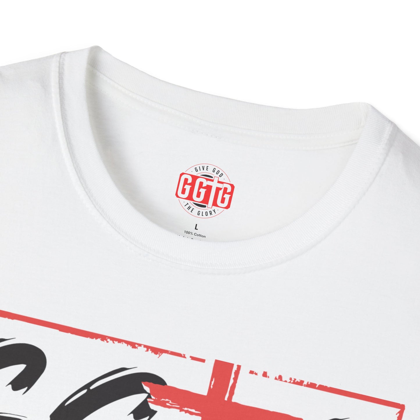 Unisex Inspirational T-Shirt - 'Give God the Glory' & 'Tell Your Story'