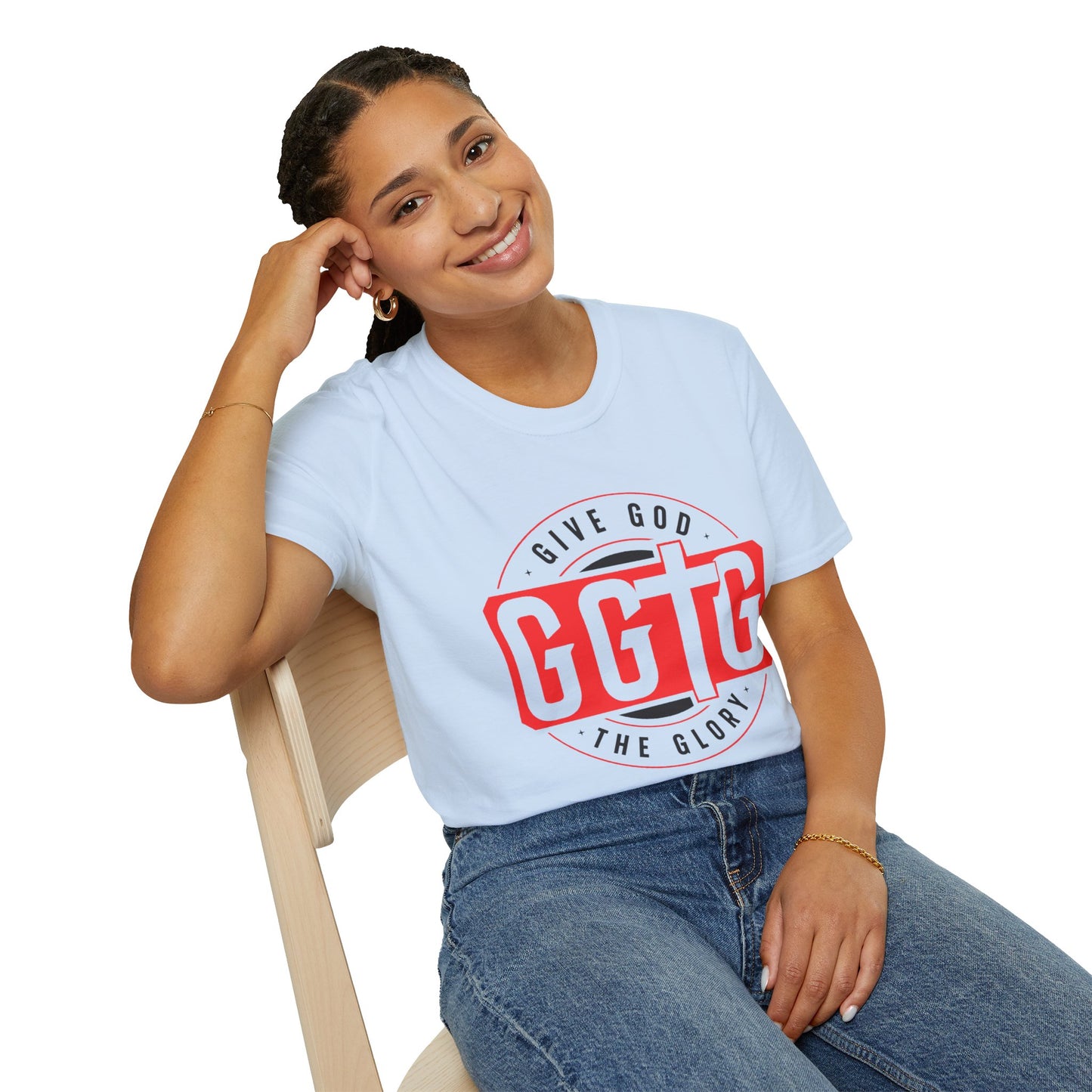 Inspirational Unisex T-Shirt - "Give God The Glory" & "Tell Your Story"