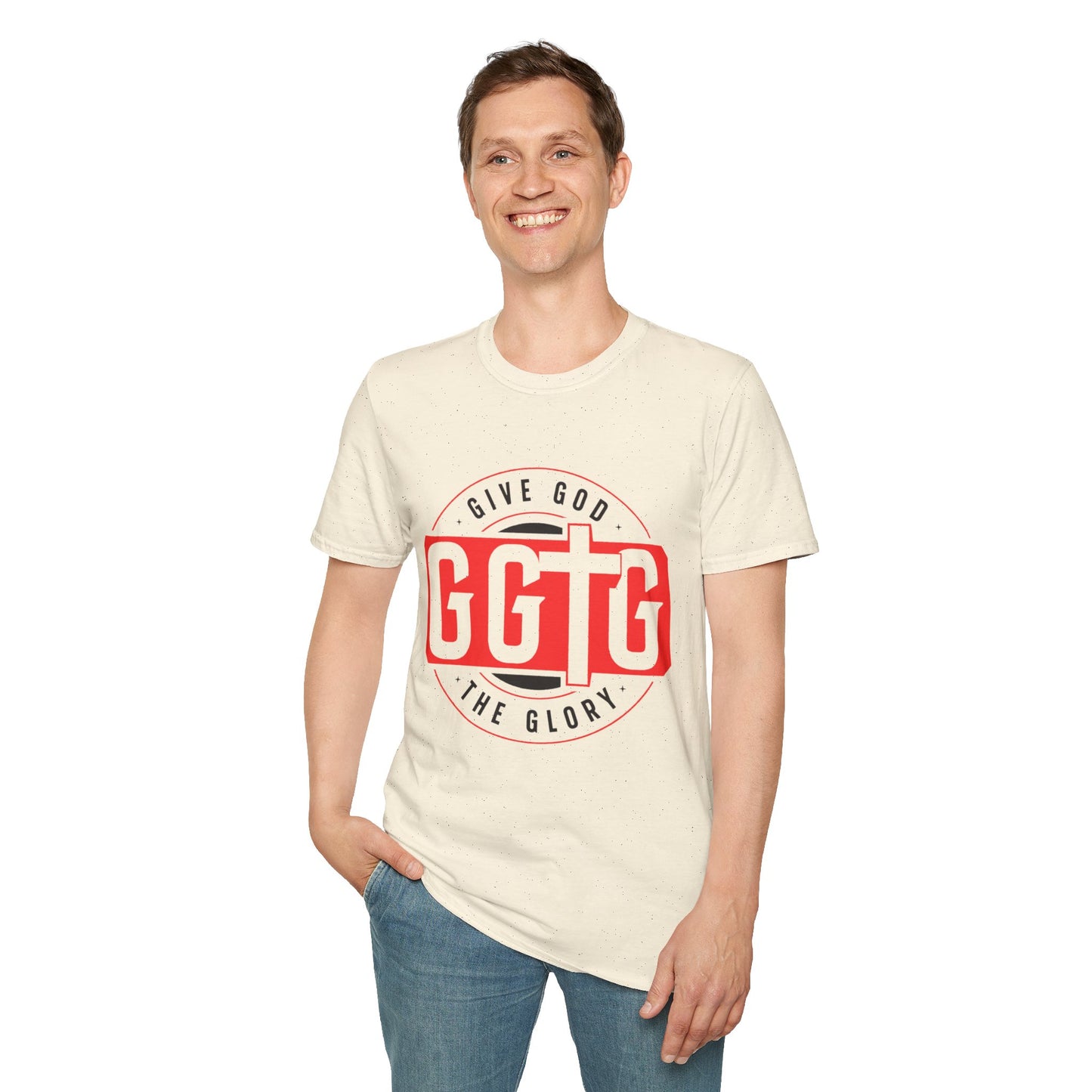 Inspirational Unisex T-Shirt - "Give God The Glory" & "Tell Your Story"