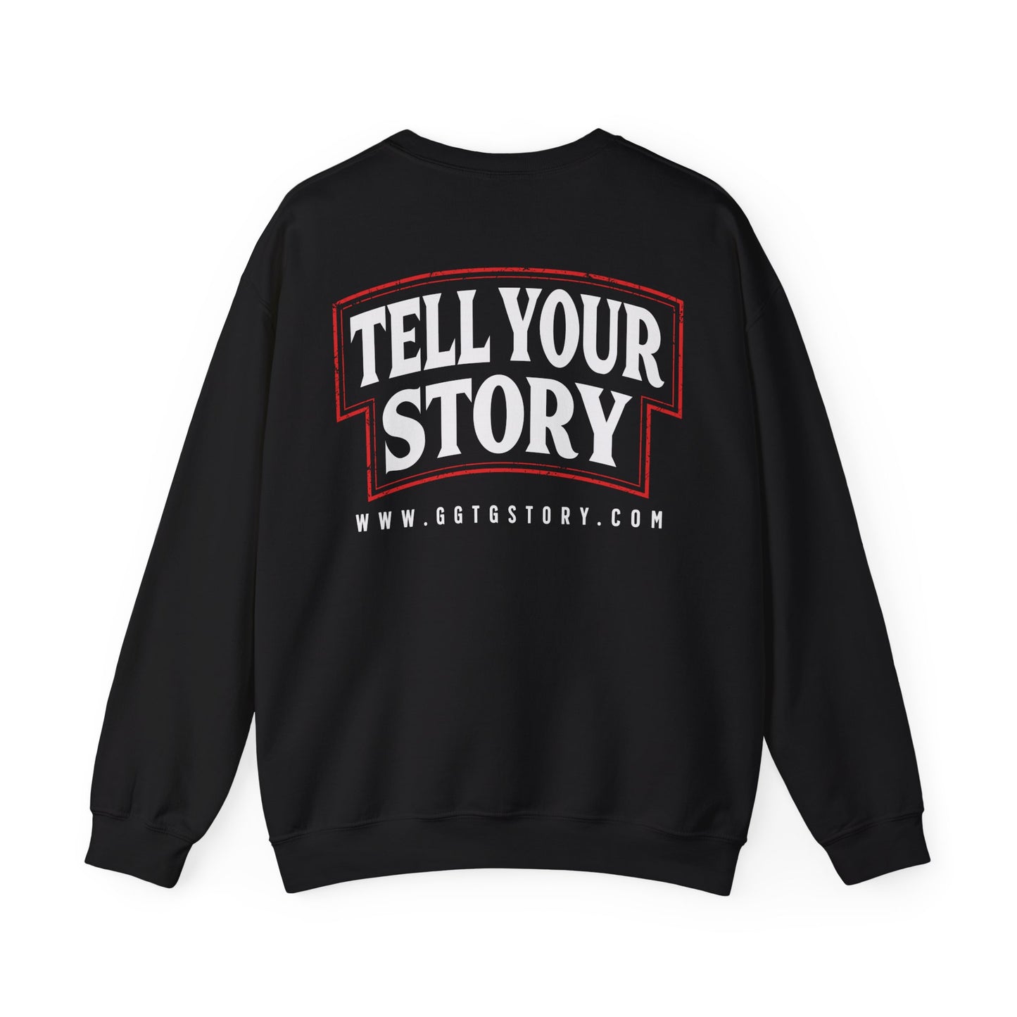 Christian Motivational Crewneck Sweatshirt - 'Give God the Glory'