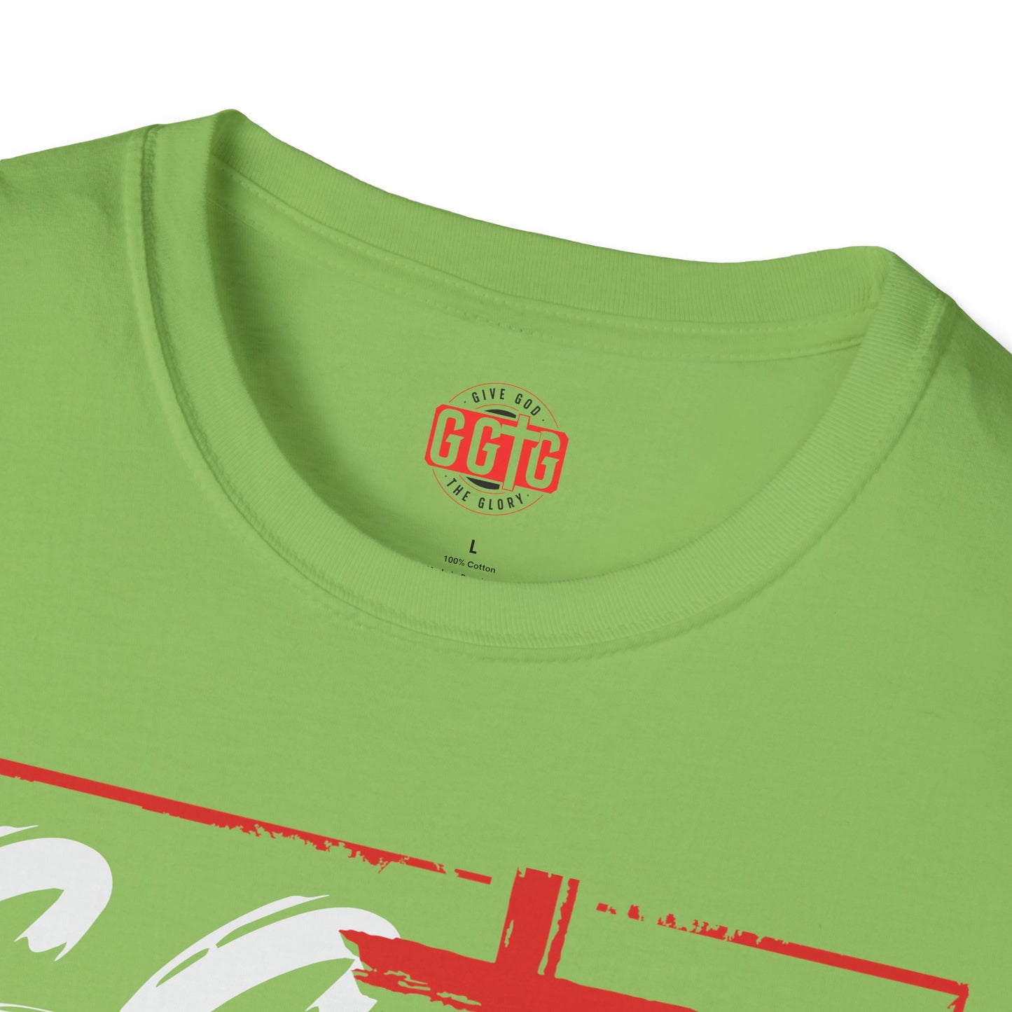 Unisex Softstyle T-Shirt  Inspirational - "Give God the Glory" & "Tell Your Story"