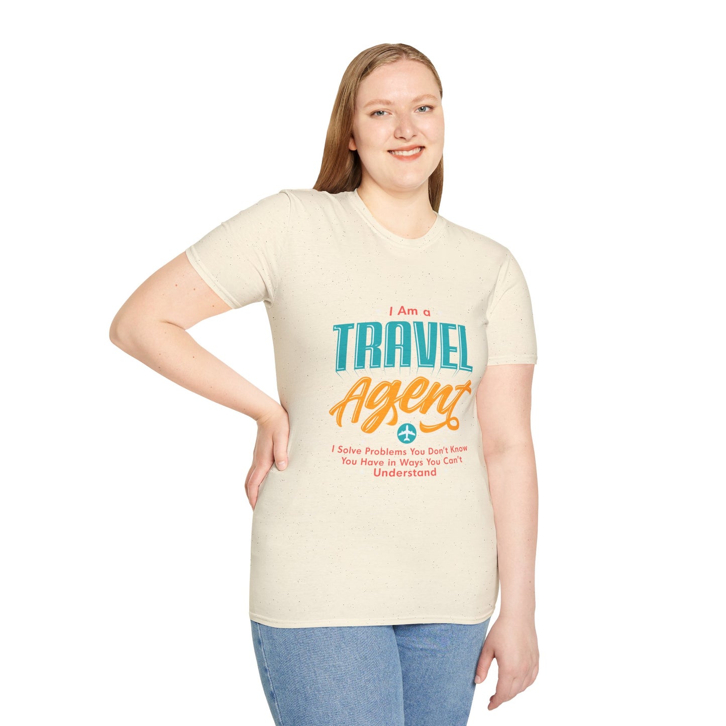 Travel Agent T-Shirt — "Travel Agent  I Solve Problems" Graphic Tee