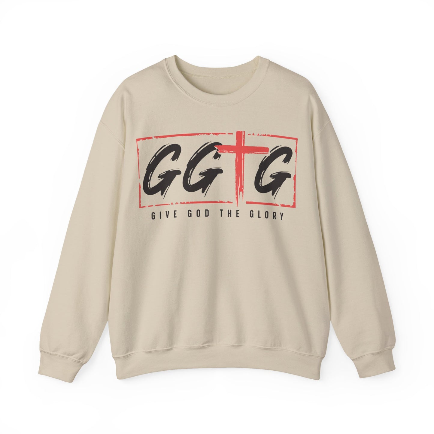 Unisex Crewneck Sweatshirt - "Give God the Glory" & "Tell Your Story" Design