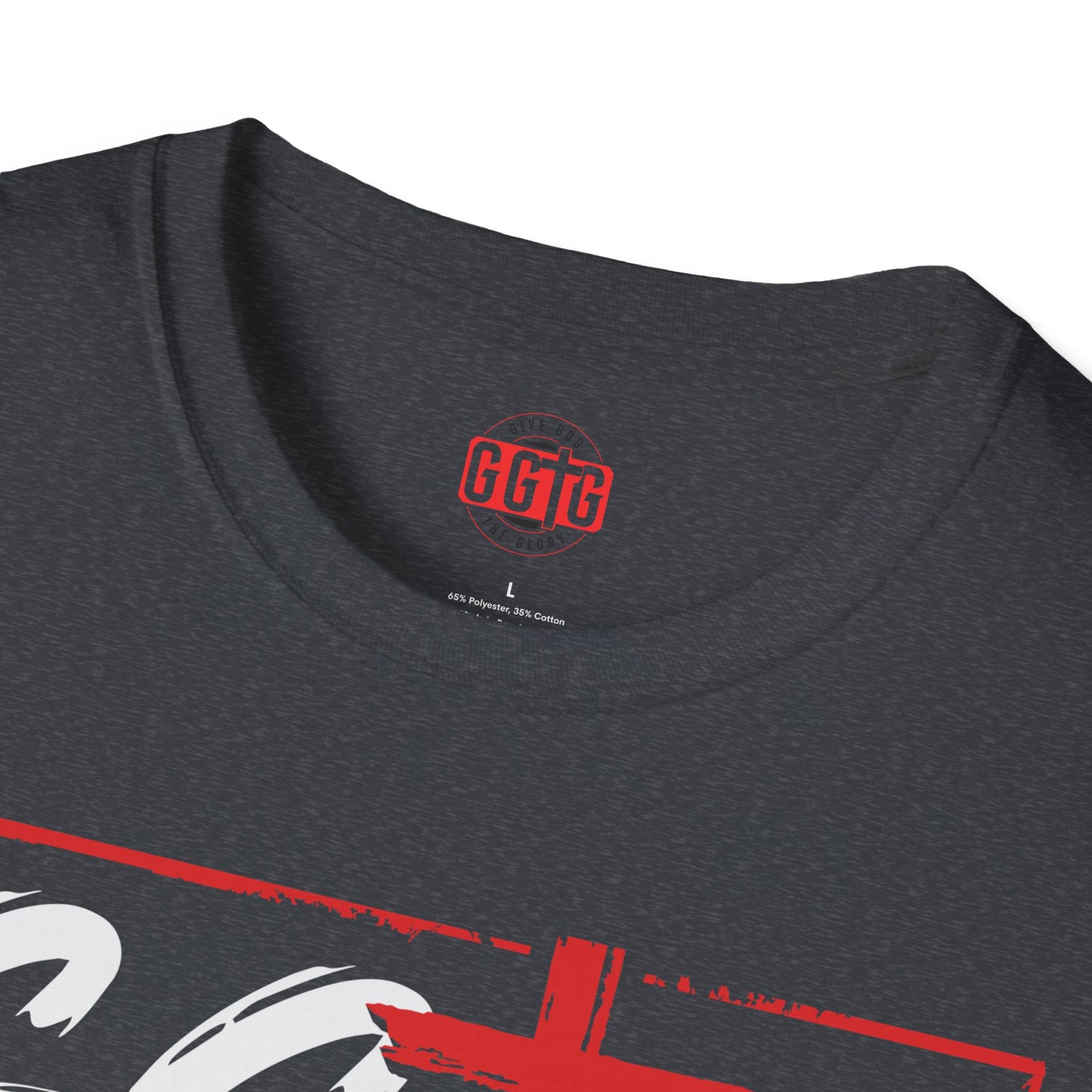 Unisex Softstyle T-Shirt  Inspirational - "Give God the Glory" & "Tell Your Story"