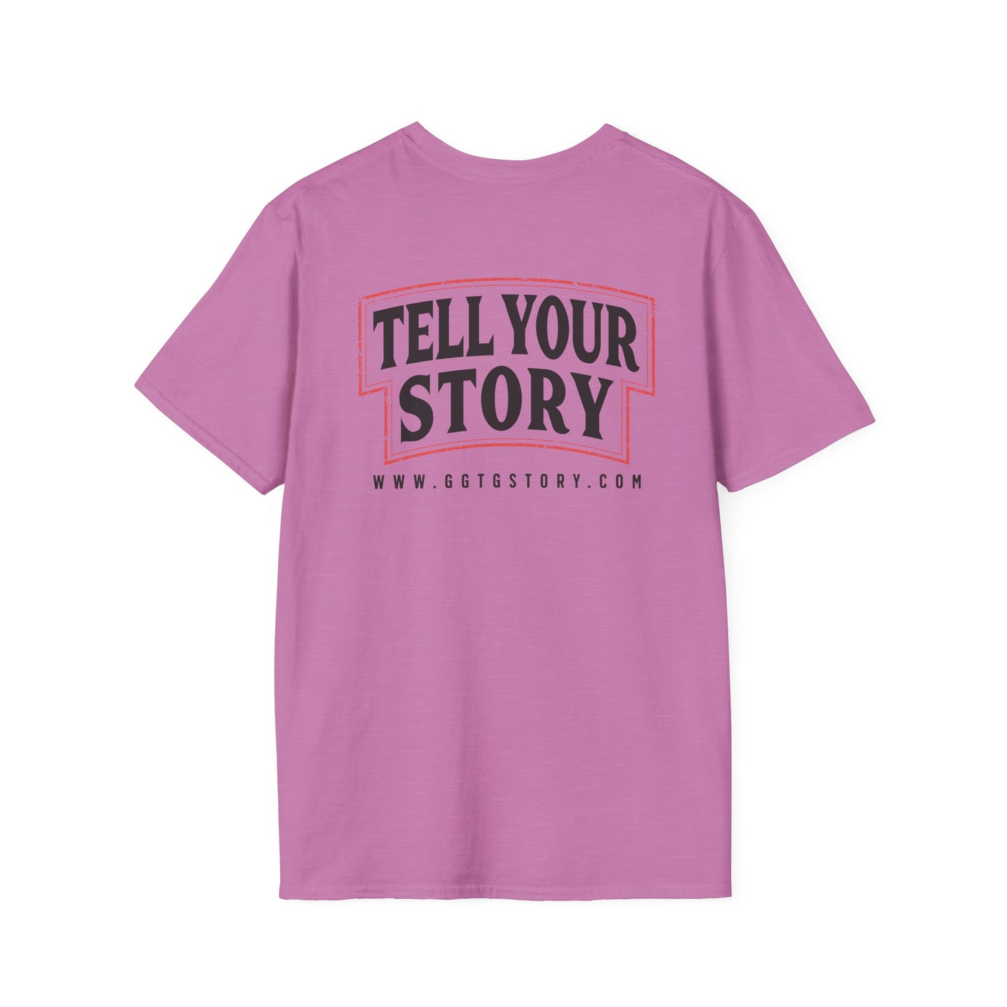 Unisex Inspirational T-Shirt - 'Give God the Glory' & 'Tell Your Story'