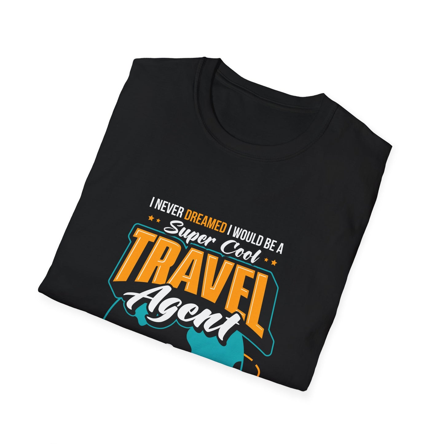 Travel Agent T-Shirt — "Super Cool Travel Agent" Graphic Tee