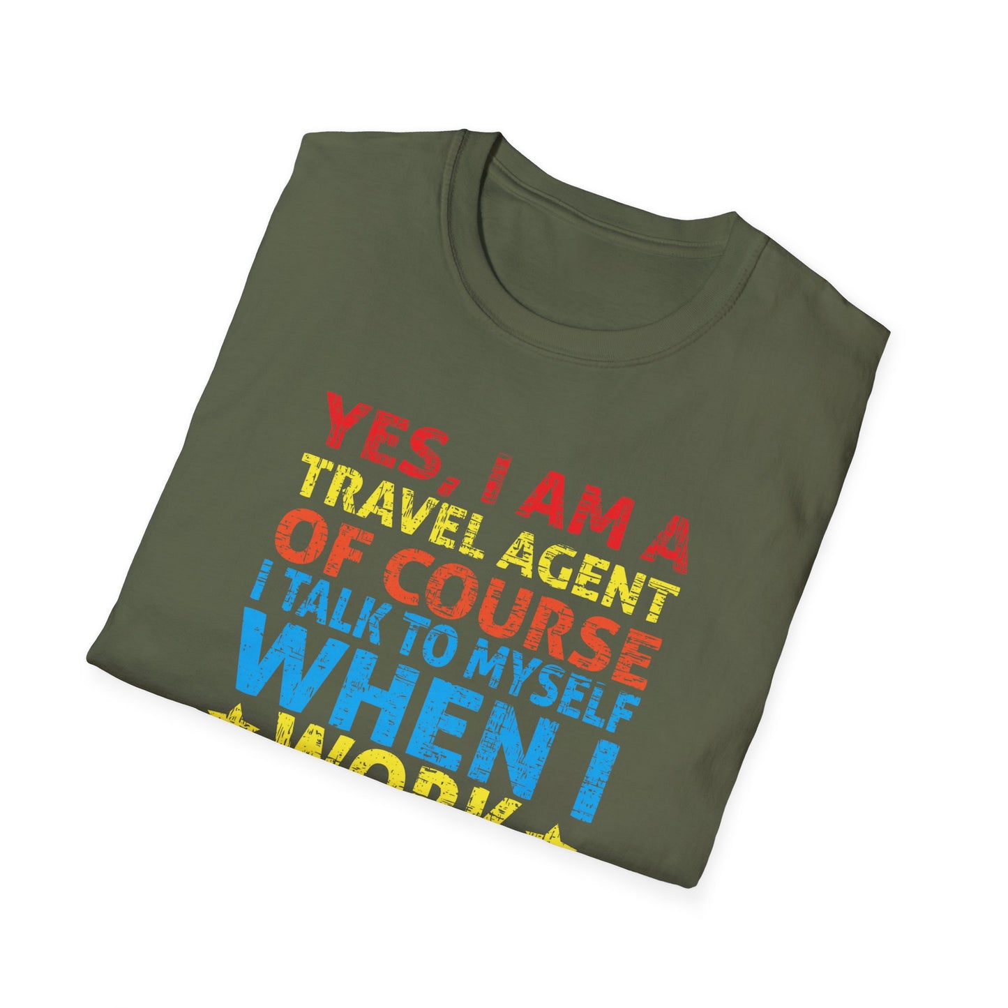 Travel Agent T-Shirt — "Expert Advice - Travel Agent" Graphic Tee