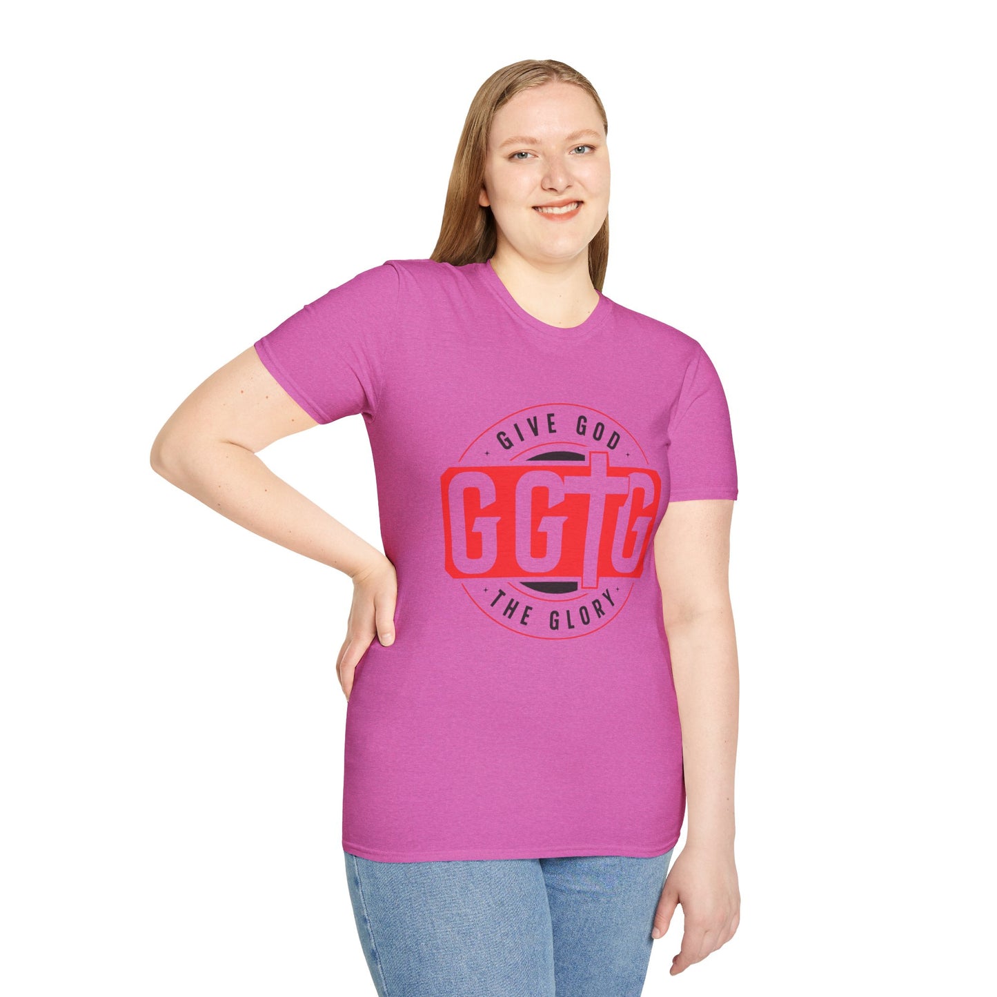 Inspirational Unisex T-Shirt - "Give God The Glory" & "Tell Your Story"