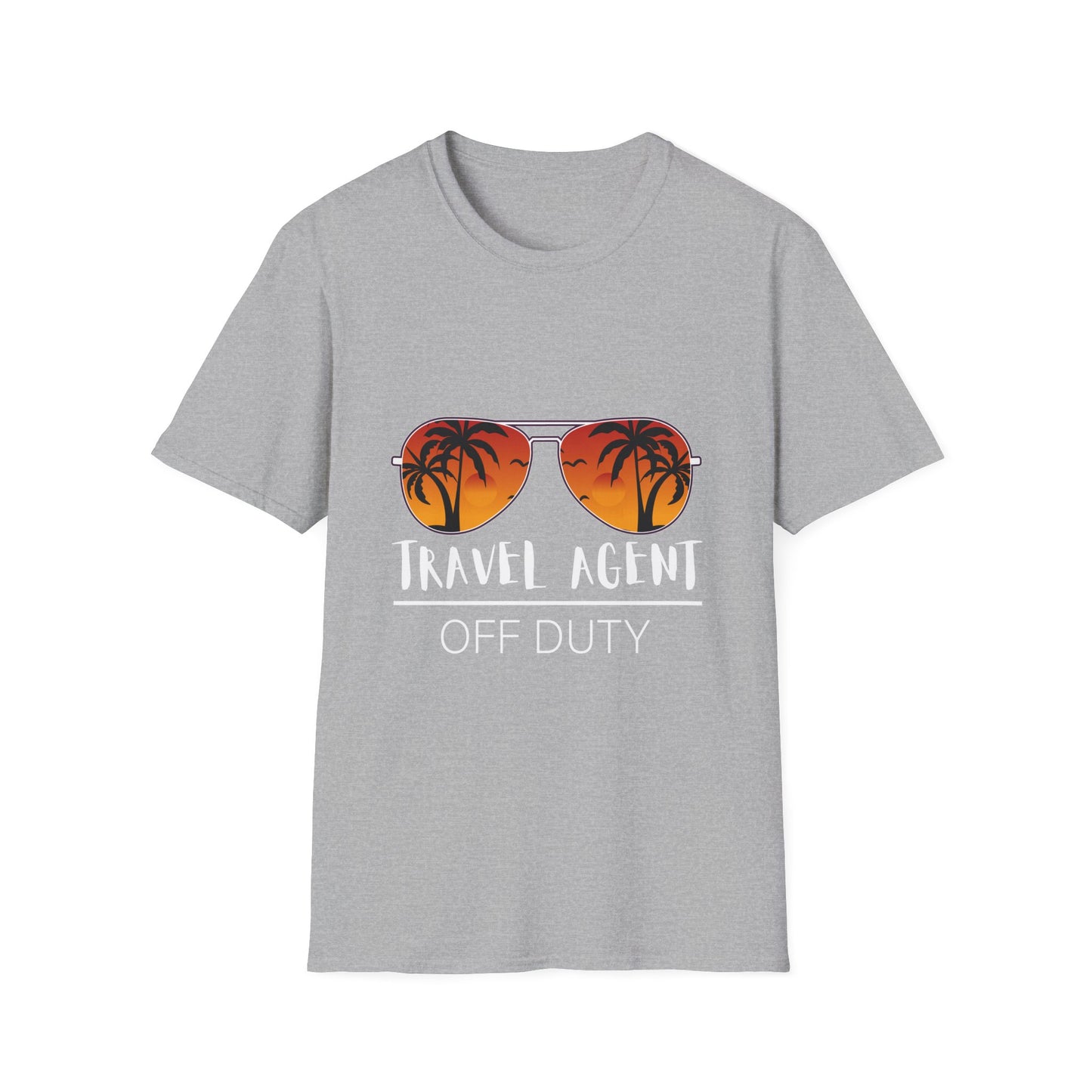 Travel Agent T-Shirt — "Off Duty - Travel Agent" Graphic Tee