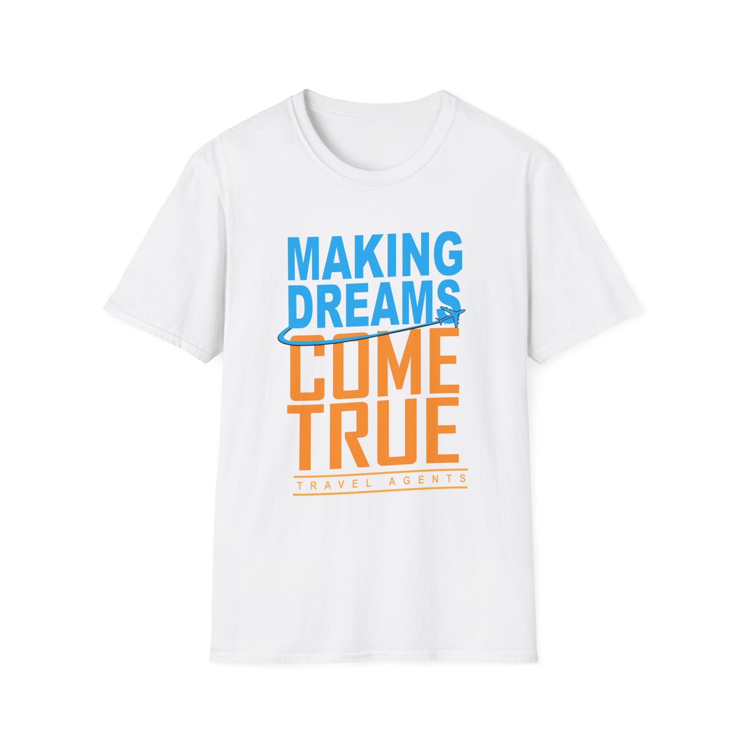 Travel Agent T-Shirt — "MakingDreams Travel Agent" Graphic Tee