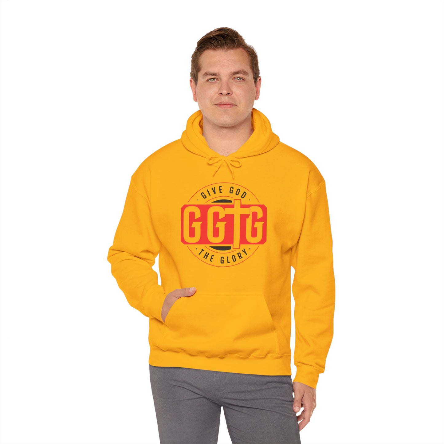 Inspirational Unisex Hoodie - "Give Good The Glory" & "Tell Your Story" Design