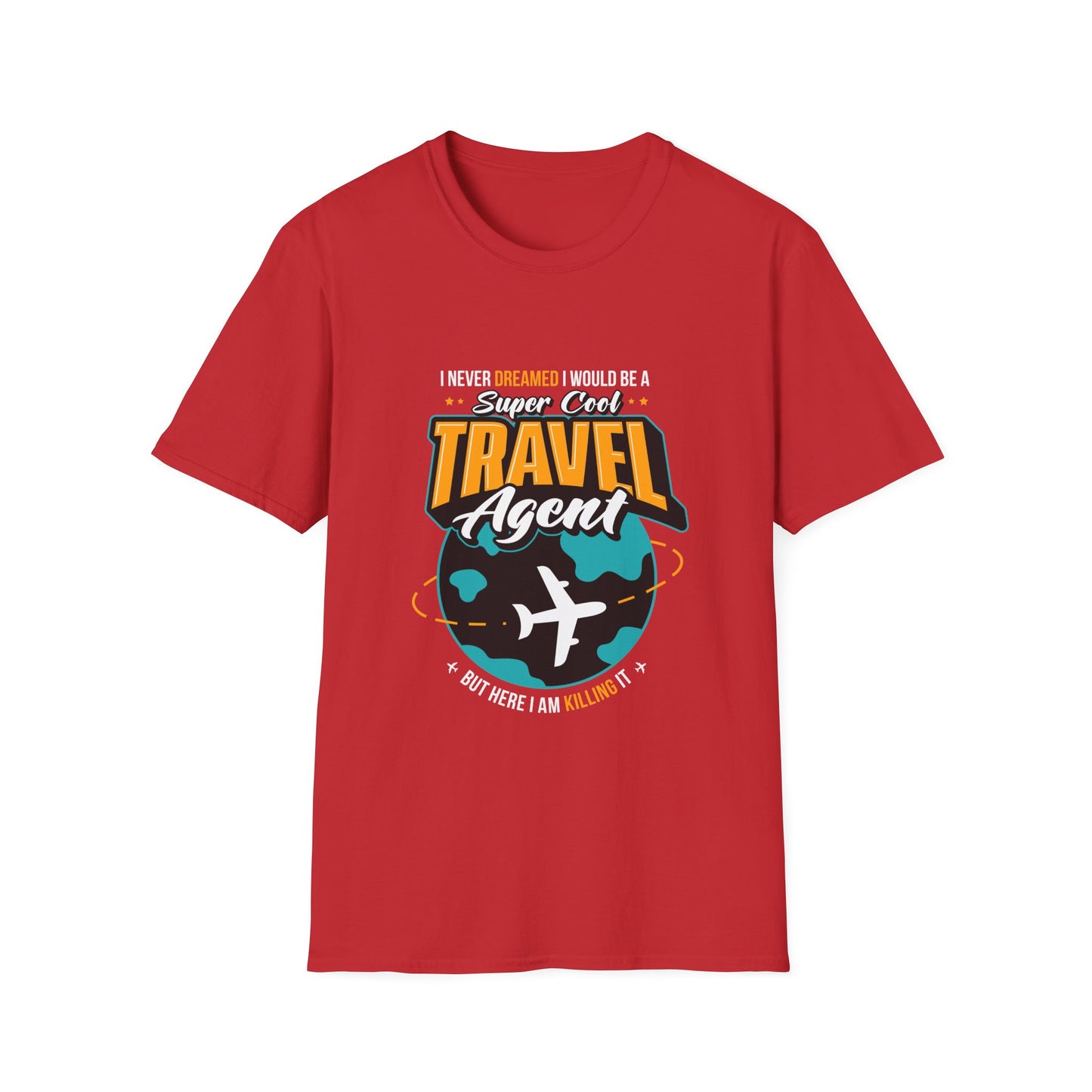 Travel Agent T-Shirt — "Super Cool Travel Agent" Graphic Tee